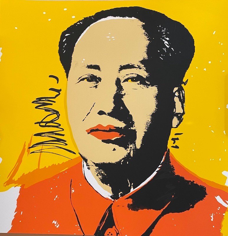 Sérigraphie Andy WARHOL - Mao Zedong-photo-2