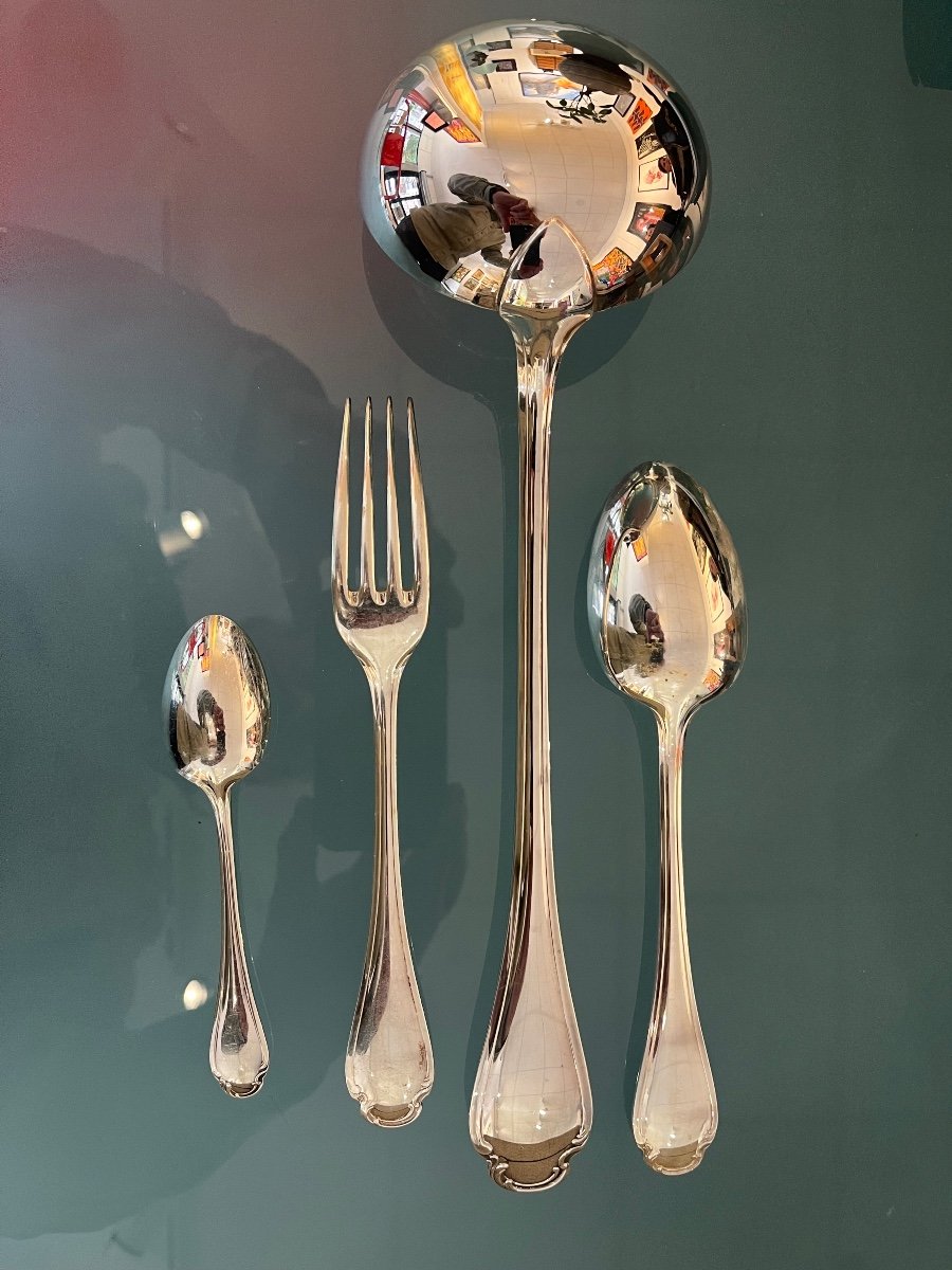 Christofle Pompadour Model Cutlery Set -photo-2