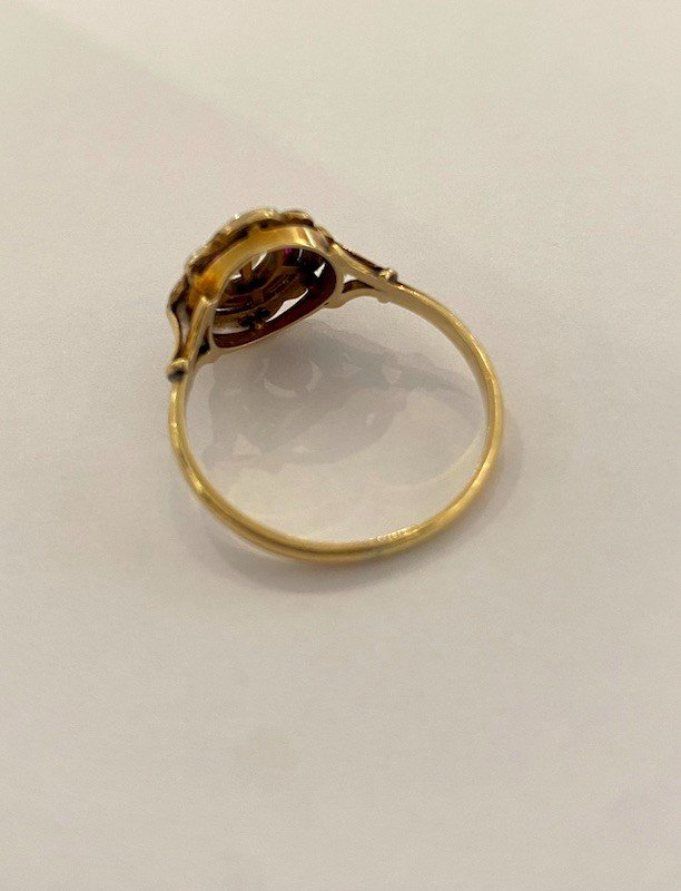 Bague Marguerite Or 18k -photo-2