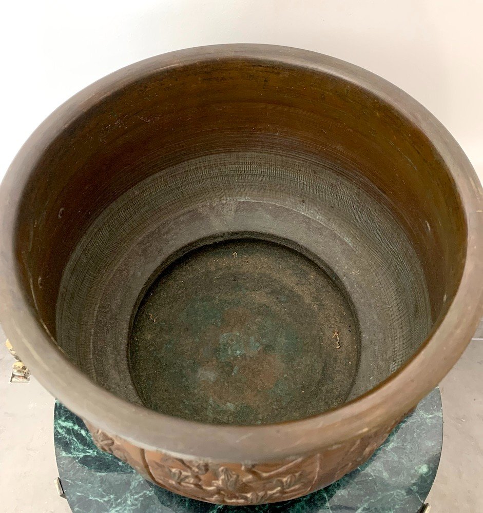 Japanese Bronze Cachepot-photo-2