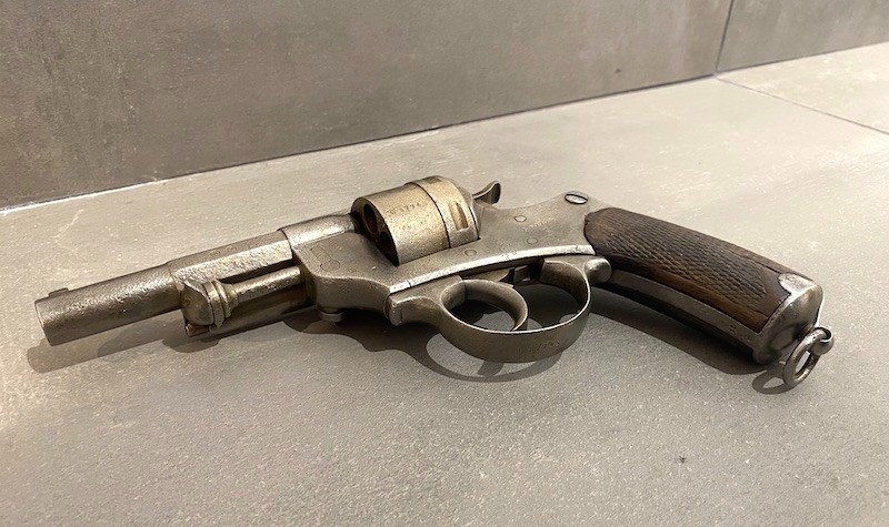 1873 Regulation Revolver Manufactured By Maître d'Armes Saint-etienne-photo-2