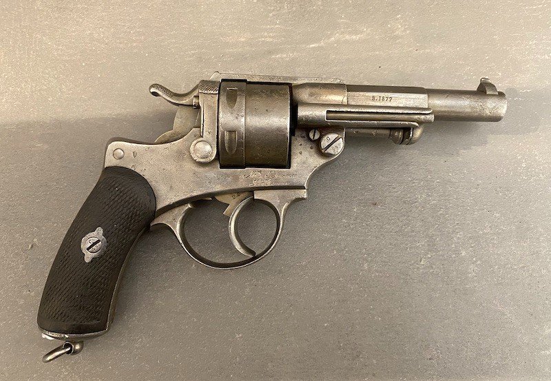 1873 Regulation Revolver Manufactured By Maître d'Armes Saint-etienne-photo-7