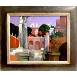 Camille Hilaire (1916-2004) "the Forum, Rome"