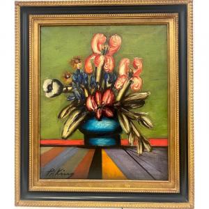 Franz Priking (1929 - 1979) - The Bouquet Of Flowers