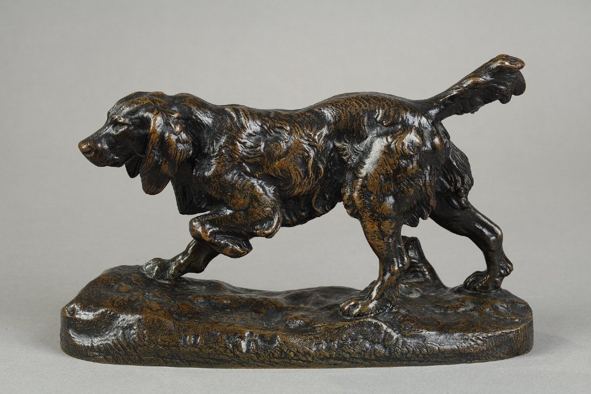 Spaniel No. 1 - Antoine-louis Barye (1796-1875)-photo-2