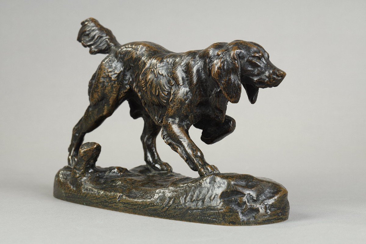 Spaniel No. 1 - Antoine-louis Barye (1796-1875)-photo-3