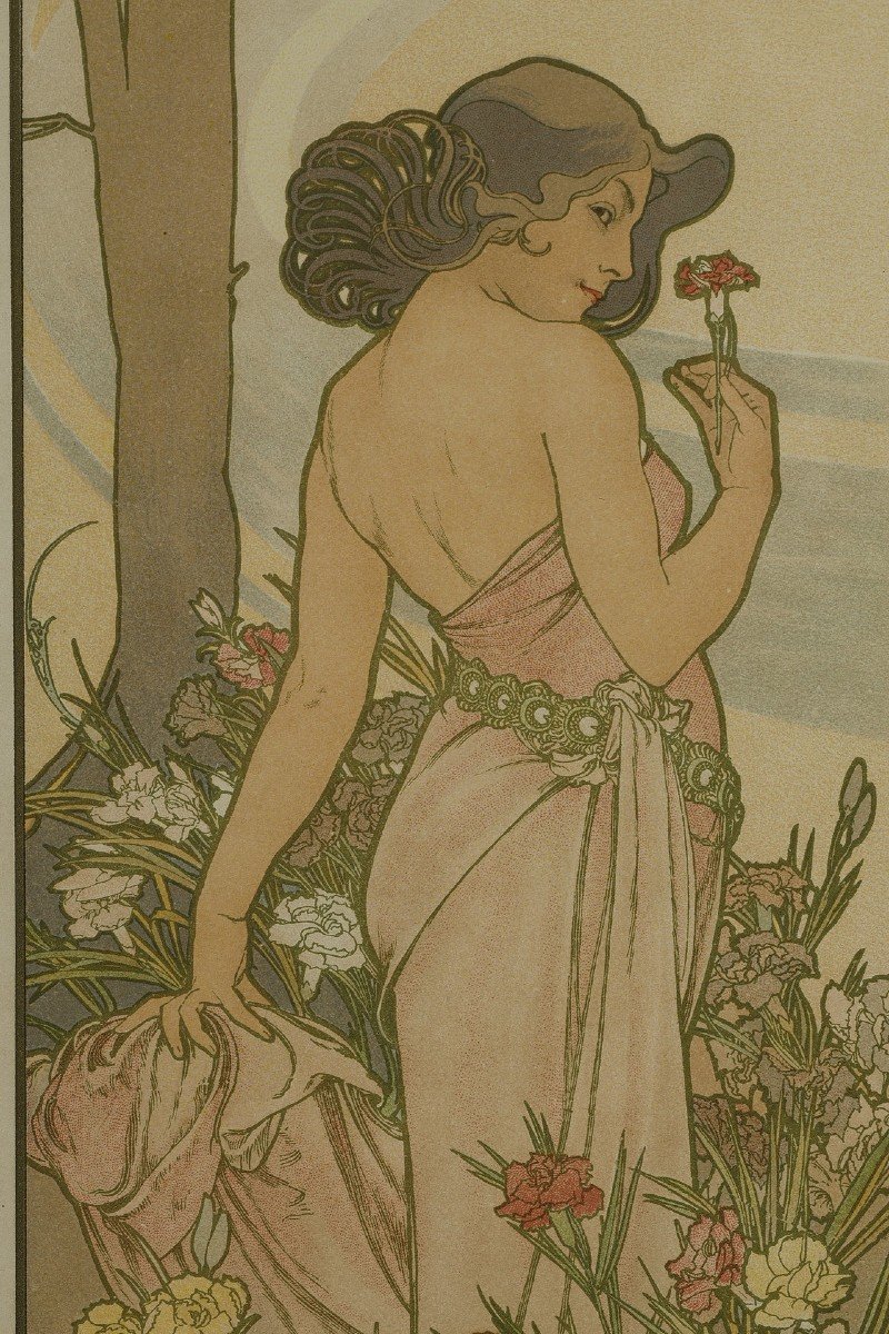 The Flowers - Alphonse Mucha (1860-1939)-photo-5