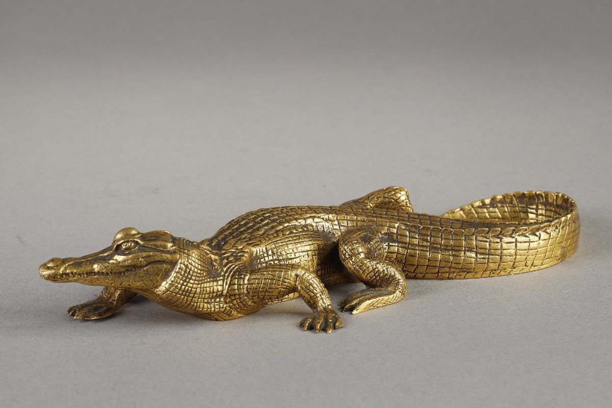 Crocodile - Antoine-Louis BARYE (1796-1875)-photo-1