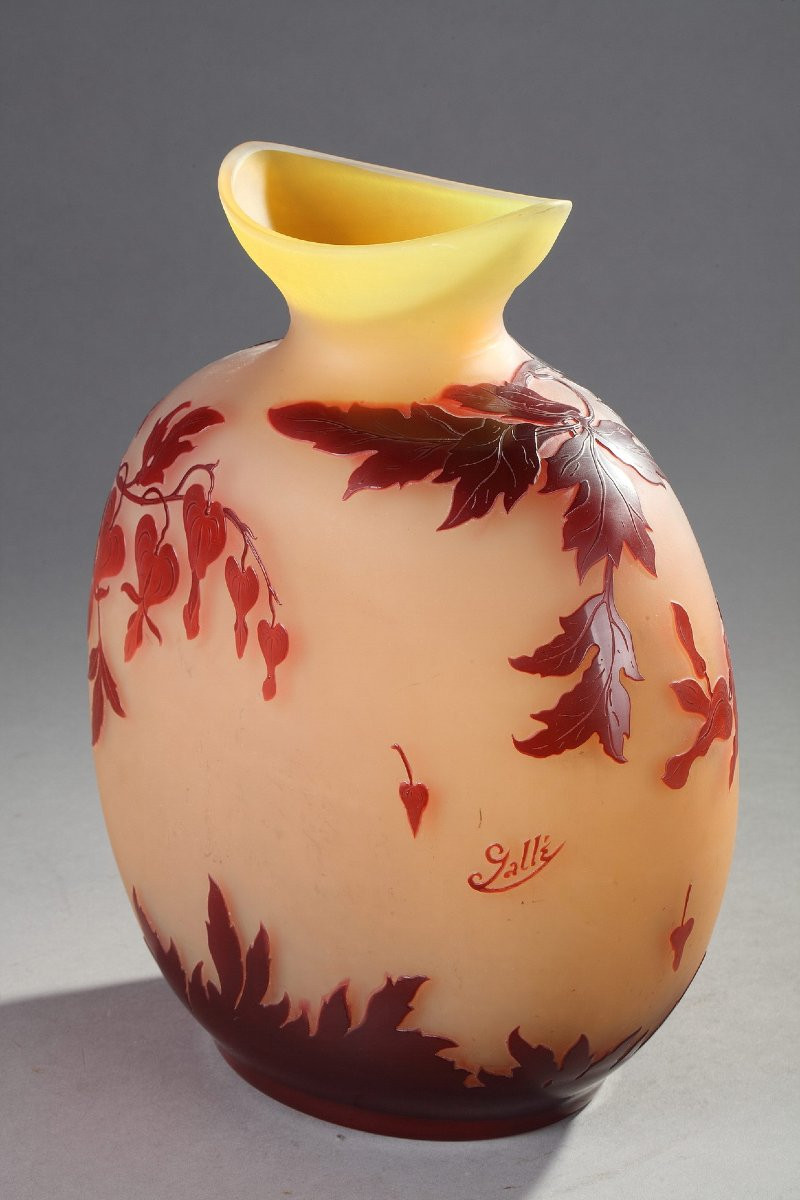 Vase aux Coeurs de Marie - Ets GALLE -photo-4