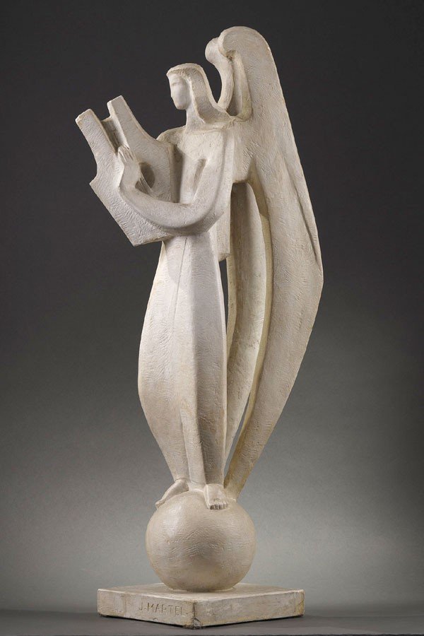 Angel With The Lyre - Jan And Joël Martel (1896-1966)