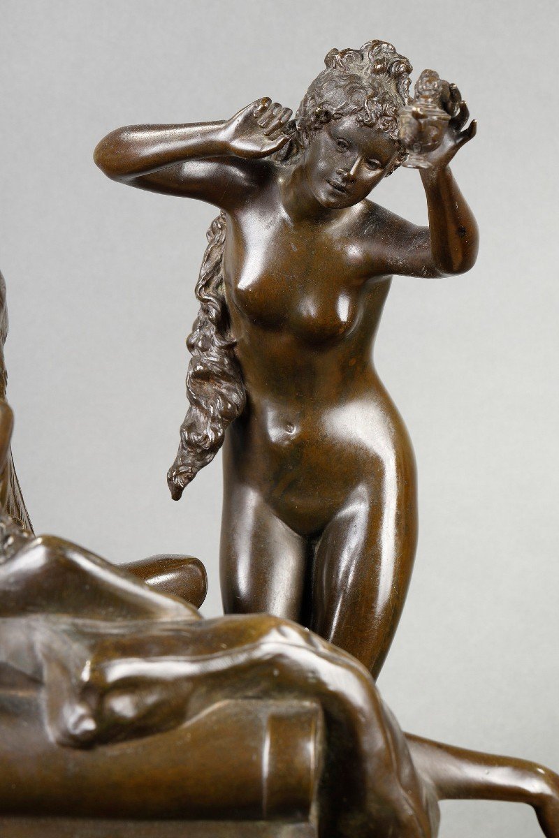 Cupidon et Psyché - Albert-Ernest CARRIER-BELLEUSE (1824-1887)-photo-2