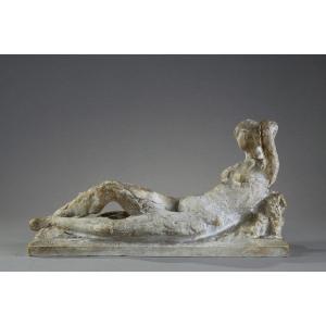 Reclining Nymph - Louis Dejean (1872-1953)