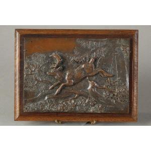 Running Moose - Antoine-louis Barye (1796-1875)