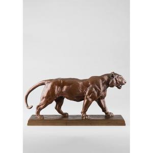 Walking Tiger - Antoine-louis Barye (1796-1875)