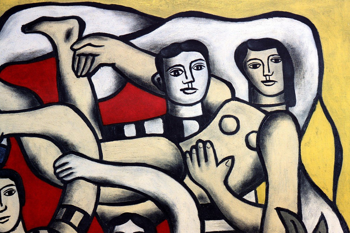 Fernand Leger (1881-1955) Grande Lithographie Jacomet-photo-6