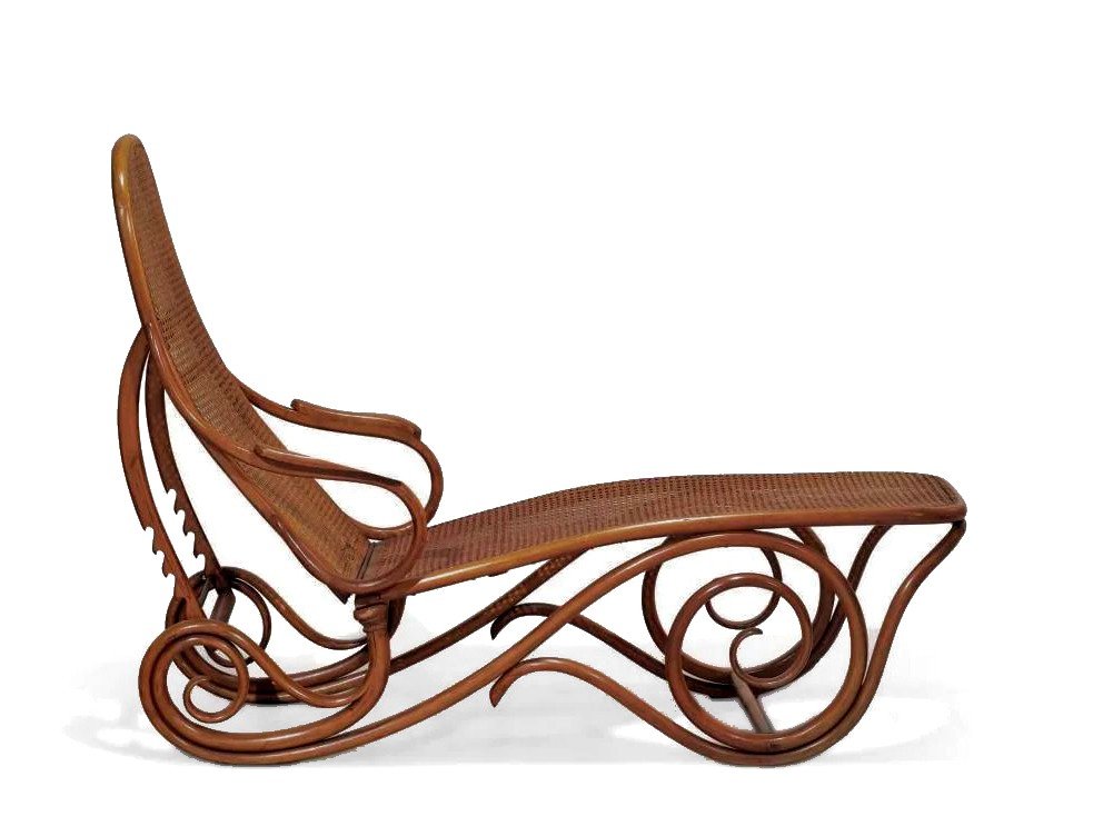 Thonet Chaise Longue Circa 1900-photo-3