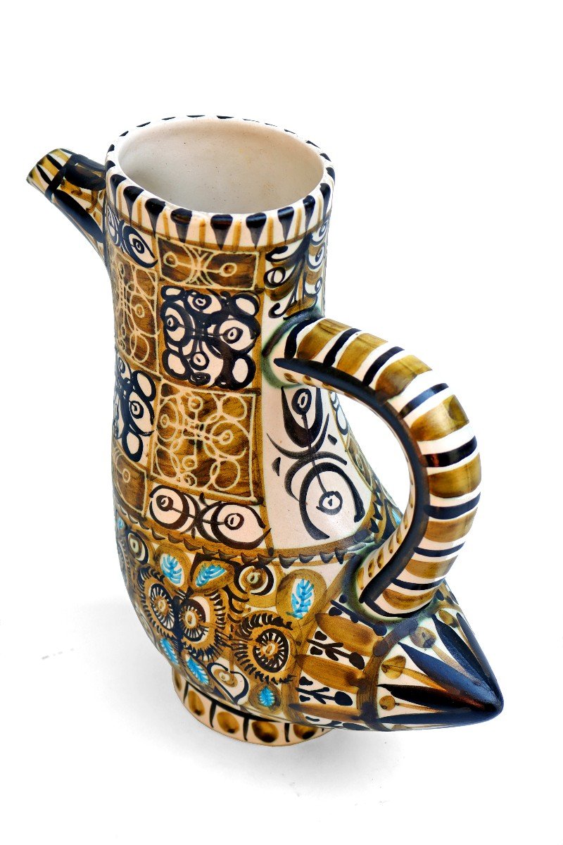 Quimper Keraluc Vase Zoomorphe par André Horellou (1943-2011)-photo-4