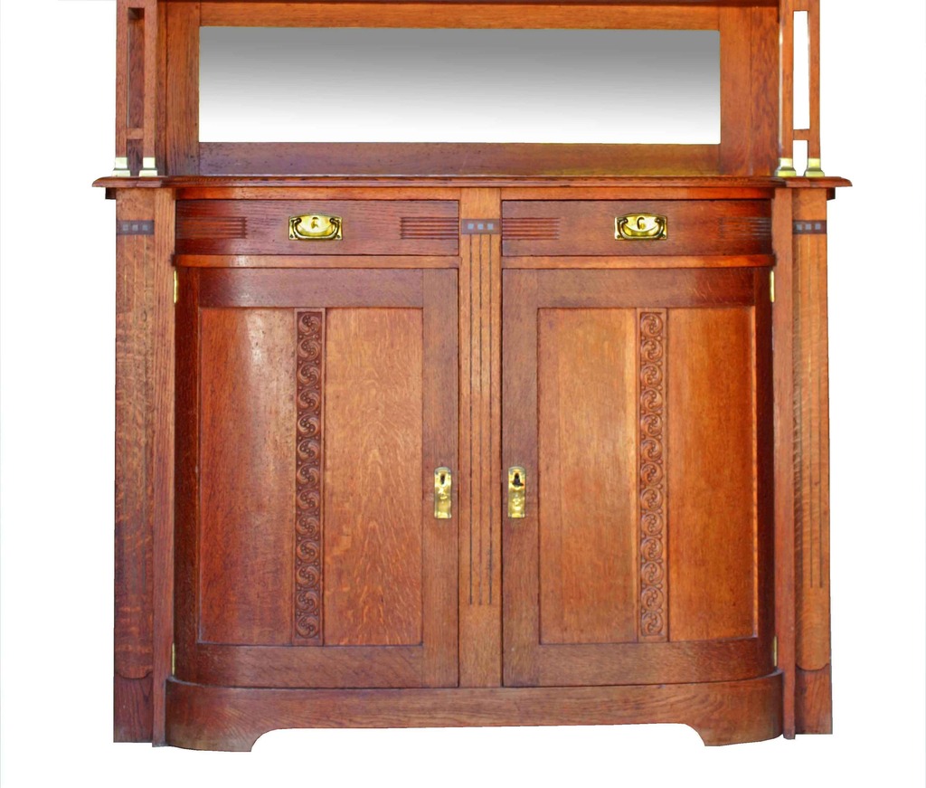 Viennese Secession Jugendstil-cabinet Circa 1910-photo-3