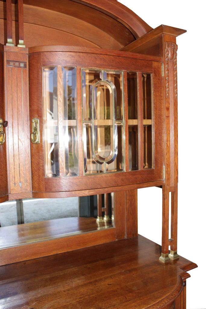 Viennese Secession Jugendstil-cabinet Circa 1910-photo-5