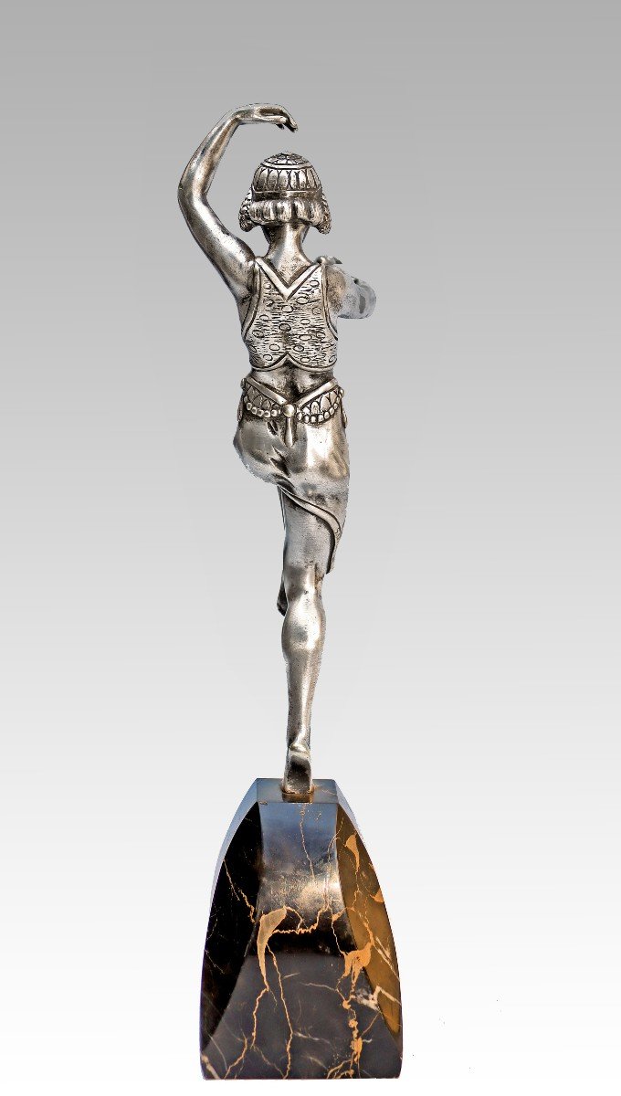 Samuel LIPCHYTZ (1880-1943) Grand Bronze Art Déco-photo-4