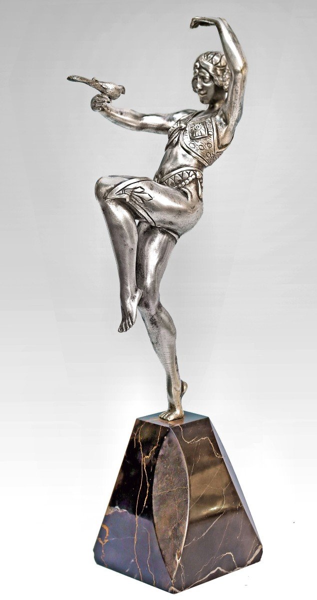 Samuel LIPCHYTZ (1880-1943) Grand Bronze Art Déco