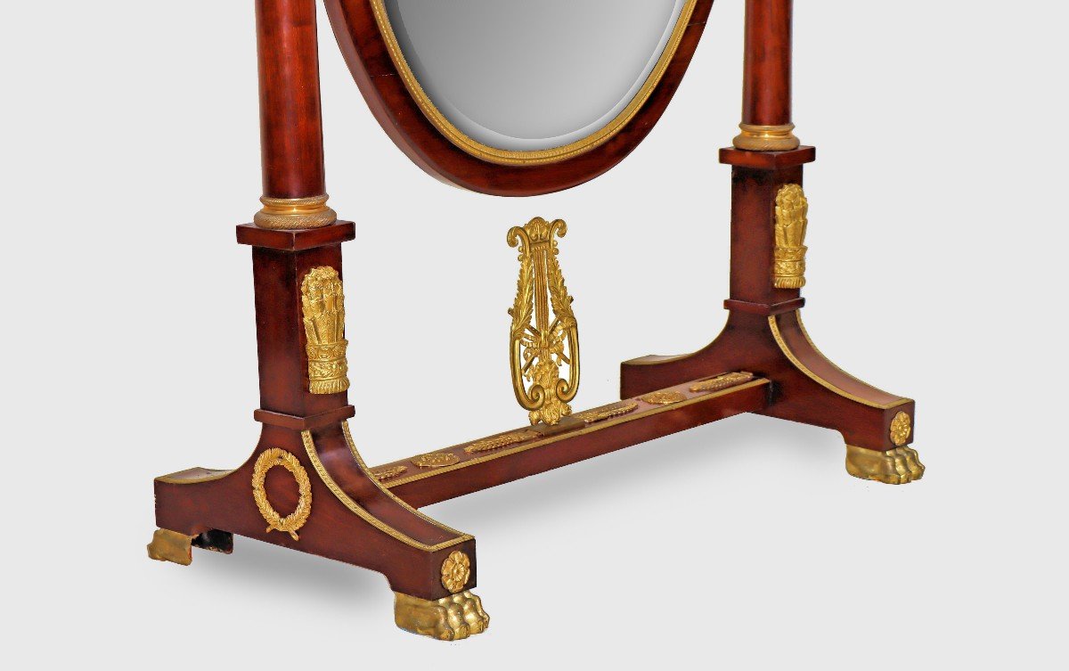 Large Empire Psyche Mirror-photo-7