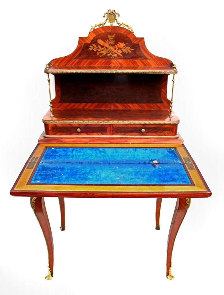 Charles-guillaume Diehl (1811-1885) Napoleon III Desk-photo-1