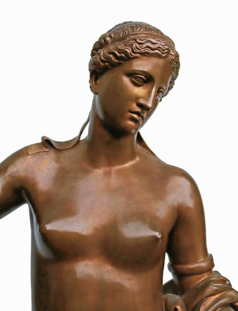 Paul DUBOIS (1827-1905) Venus d'Arles Grand Bronze H:82 cm-photo-6