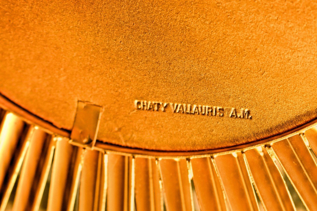 Chaty - Vallauris Large Sun Mirror 1950-photo-4