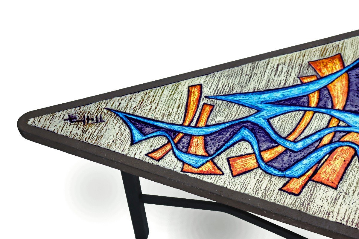 Jean Jaffeux (1931- 2015) Design Coffee Table 50-photo-6