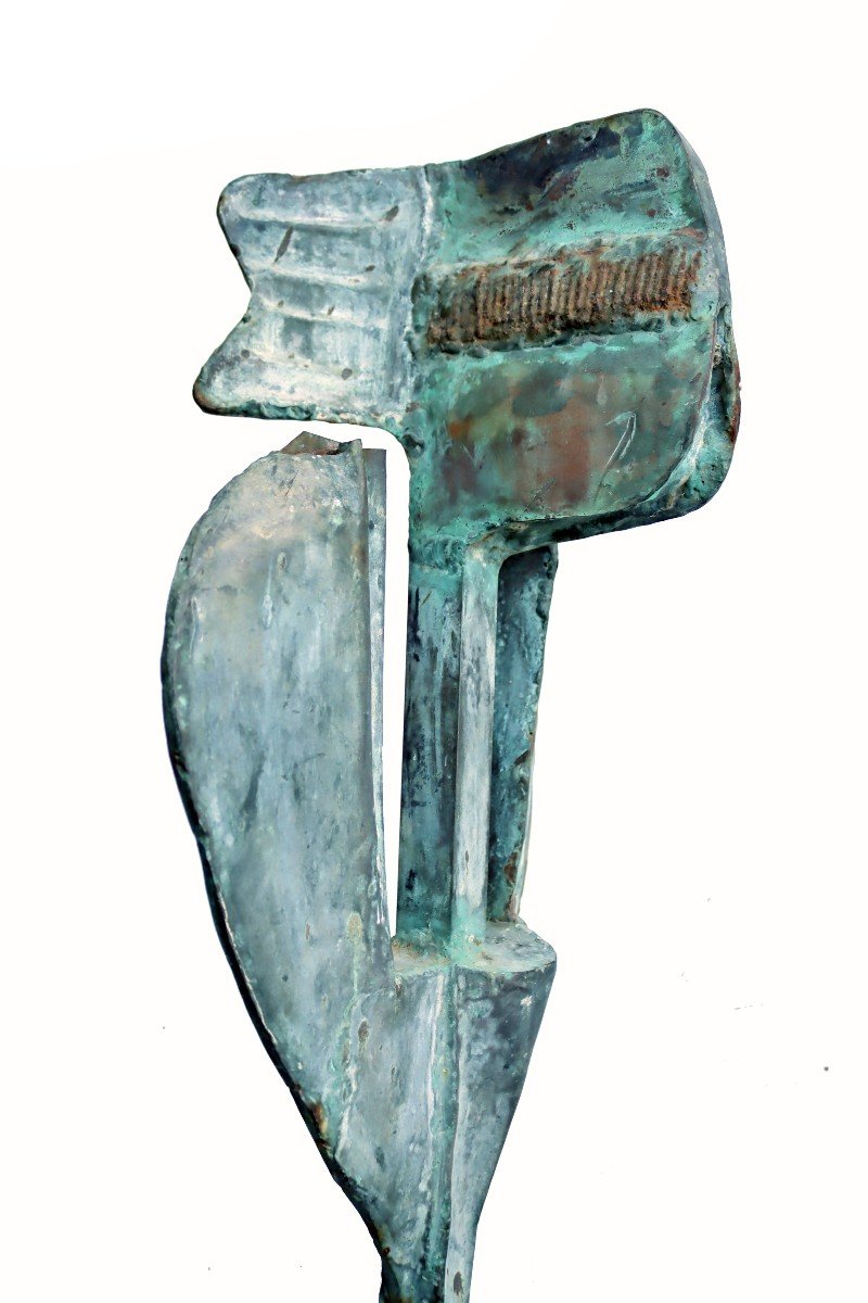 Arisztid SZENDY (1936-2013) Sculpture Totem 100 cm