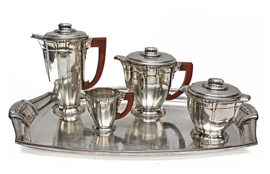 Art Deco 1925-30 Tea & Coffee Service-photo-3