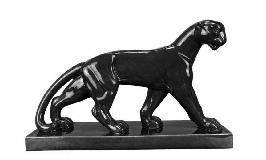 St. Clement Art Deco Jaguar