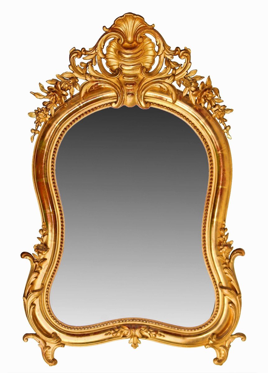 Miroir Doré Napoléon III-photo-2