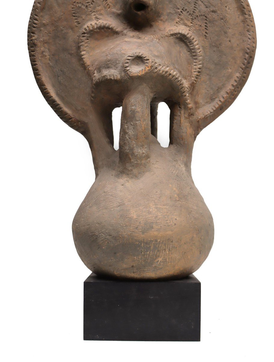 Large Dakakari Statue Ethnic Group From Nigeria-photo-3