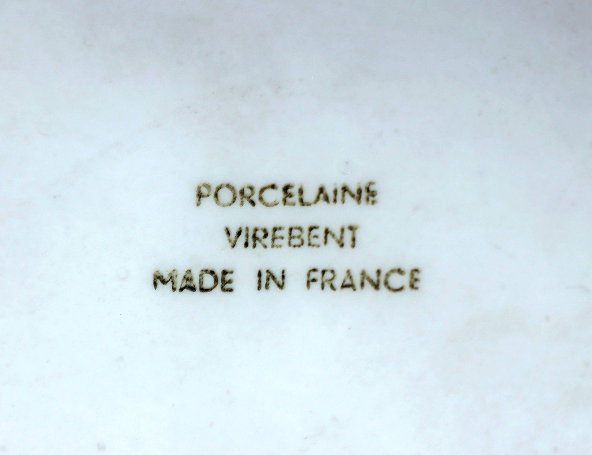 Yves Mohy (1929-2005) Large Free Form Vase In Virebent Ceramic-photo-5