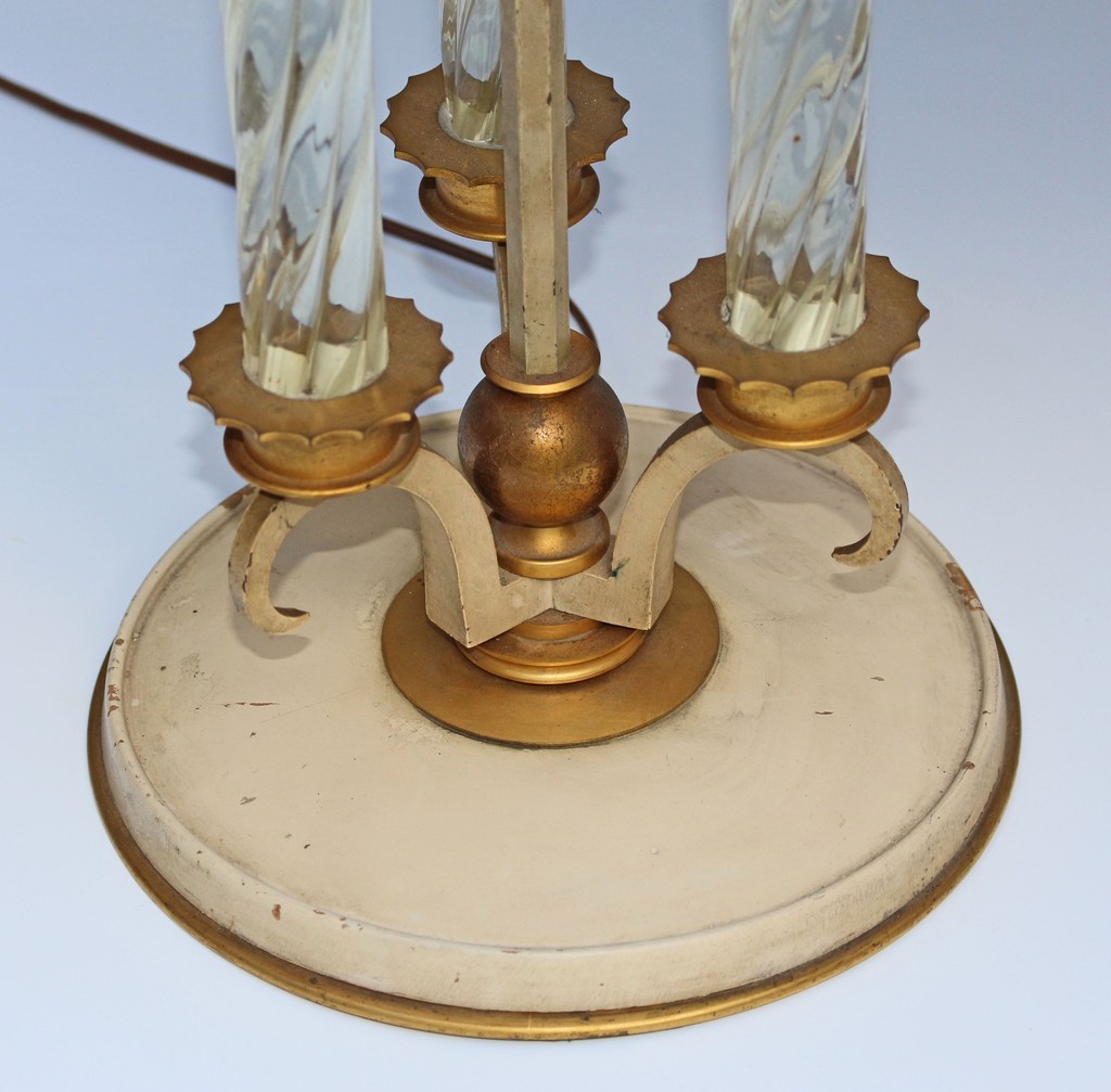 Art Deco Lamp Attributed To Genet & Michon-photo-1