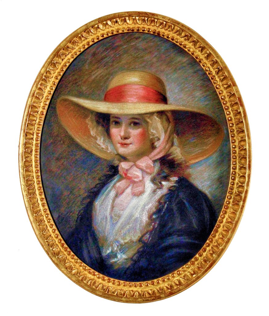 Arsène Le Feuvre (1863-1936) Portrait In Pastel