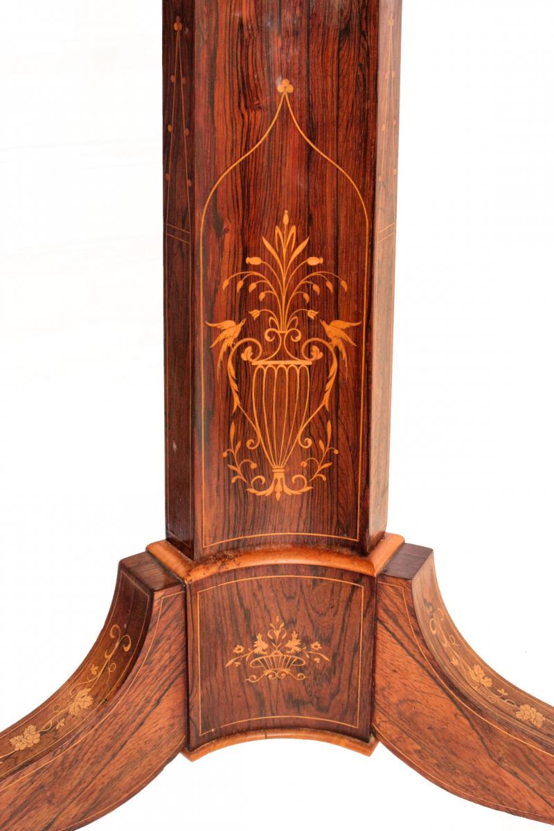 Charles X Period Table In Marquetry-photo-1