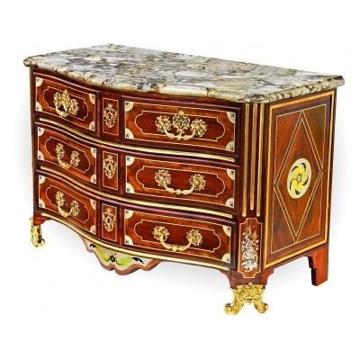 Commode Louis XIV estampillée J*L*F DELORME