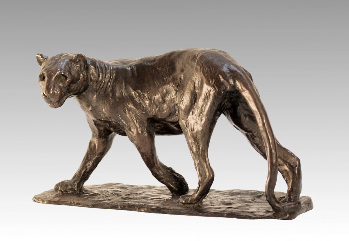 Roger Godchaux (1878-1958) Bronze Animalier Founder Susse Paris-photo-4