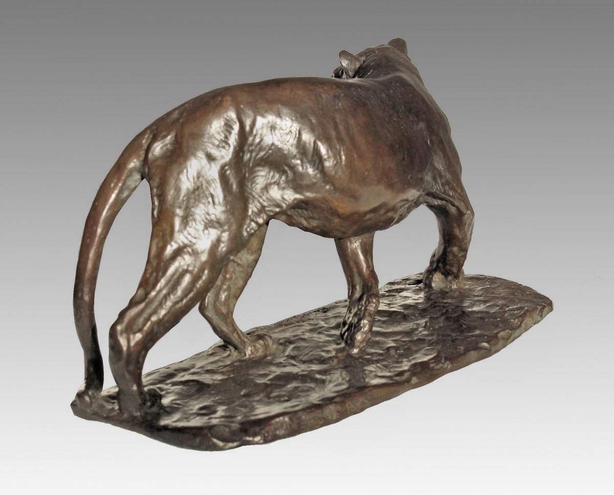 Roger Godchaux (1878-1958) Bronze Animalier Founder Susse Paris-photo-1