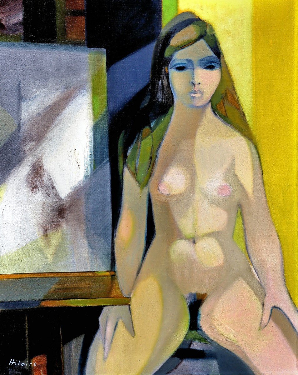 Camille Hilaire (1916-2004) Large Cubist Nude