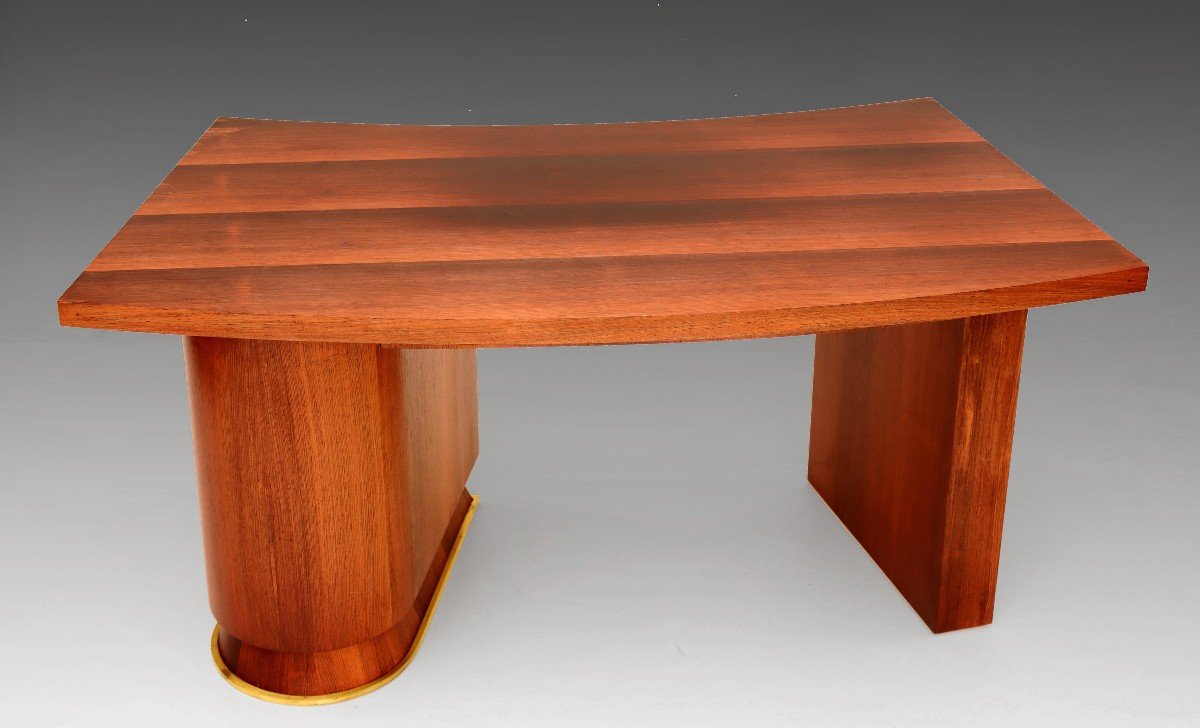 Modernist Art Deco Desk Circa 1930-40-photo-5