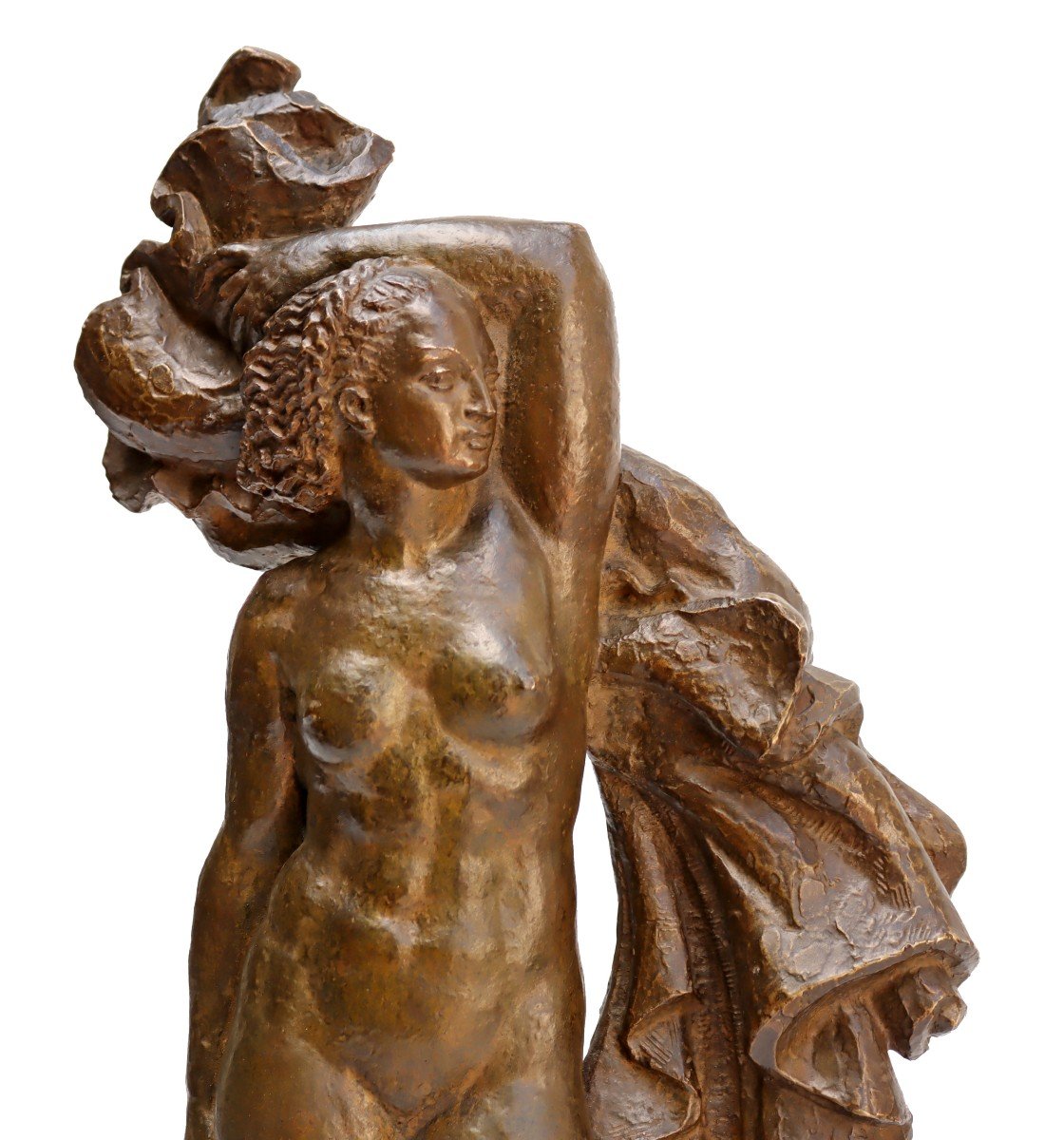 François MEHEUT(1905-1981) Grand Bronze de "VENUS"-photo-3