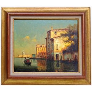 Marc Aldine (1870-1956) Impressionist Venice
