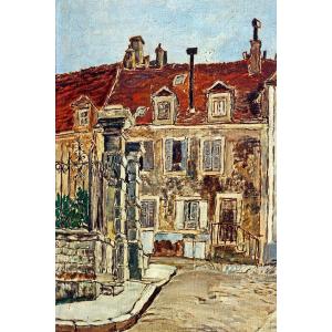 Marcel Leprin (1891-1933) Faubourg Montmartre