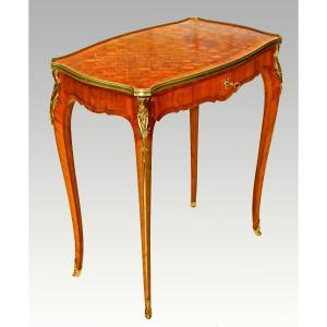 Maison Krieger Louis XV Marquetry Table