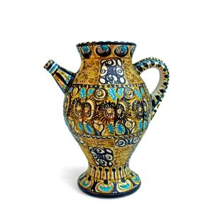 Quimper Keraluc Large Vase By André Horellou (1943-2011)