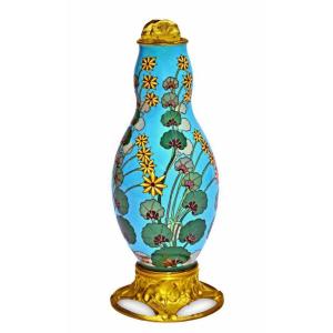 Paul-François LOUCHET (1854-1936) Rare Vase Art Déco